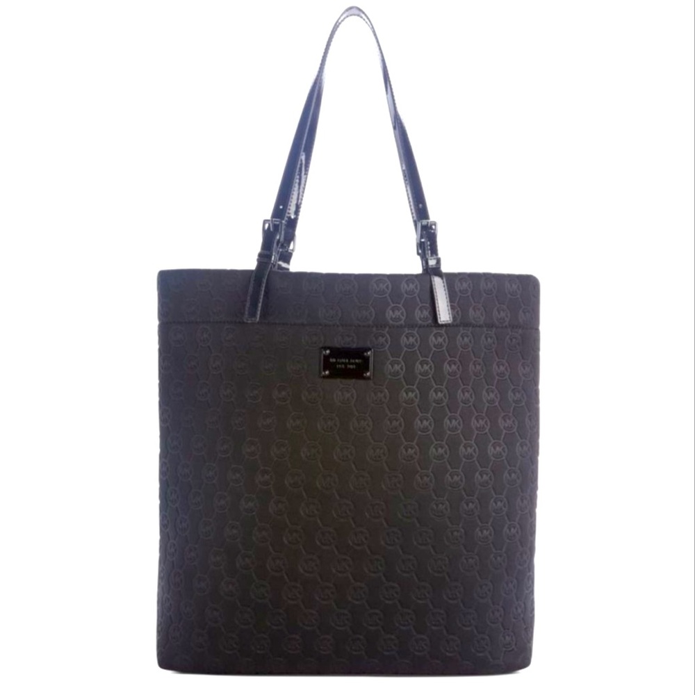 Michael Kors Black Neoprene Tote Bag KV-1208